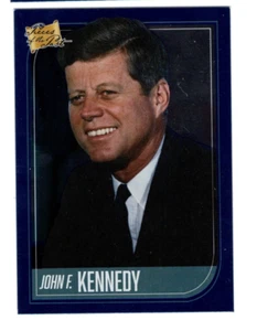 JOHN F KENNEDY 2021 SUPER BREAK PIECES OF THE PAST BLUE FOIL PARALLEL - Picture 1 of 1