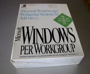 MICROSOFT WINDOWS per WORKGROUP VER 3.1 ADD-ON-INFORMATICA - Photo 1/4