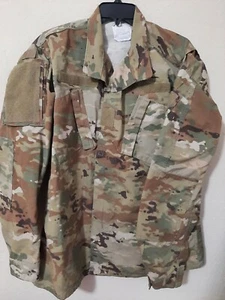 Army Men's Combat Uniform Coat Multicam (OCP) size Medium X-Long--VGC - Picture 1 of 3