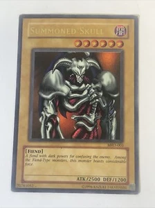Summoned Skull (MRD-003 Ultra Rare) Unlimited Yugioh - Heavy Wear - Picture 1 of 8