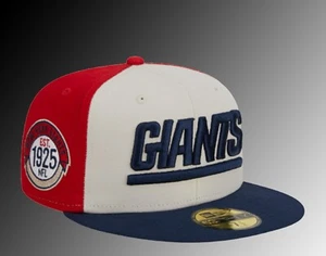 New Era 59Fifty NFL New York Giants 2023 Sideline Historic Fitted Hat Size 7 1/8 - Picture 1 of 7