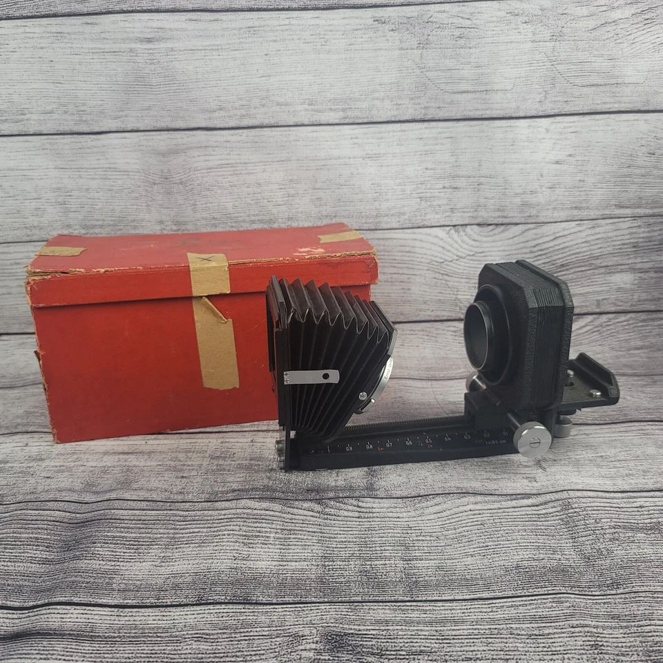 Leica Leitz Wetzlar Visoflex Macro Follows Unidade 13,5cm com Caixa 32mm Parafuso de Montagem - Imagem 1 de 4