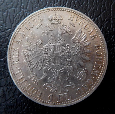 AUSTRIA / FRANZ JOSEPH - SILVER 1 FLORIN 5./ 1879 - Image 1 of 2