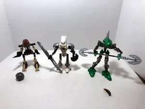 LEGO bionicle LOT: Pohatu 8531 +  Kopaka Nuva 8571 +  Lerahk 8589. - Picture 1 of 7