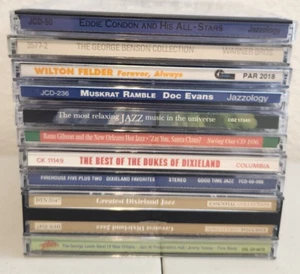 Lot of 10 Jazz CDs Eddie Condon George Lewis Doc Evans George Benson Firehouse 5 - Picture 1 of 1