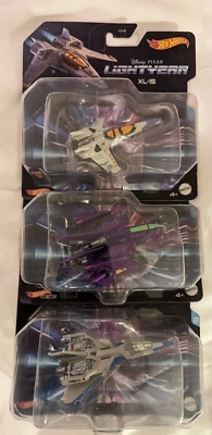 3 Pc 2022 Hot Wheels Disney Pixar Buzz Lightyear Fighter Ship Set Zurg New GB1 - Image 1 of 4