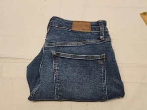 Madewell Curvy High Rise Skinny Women's 33 Inseam 26 Jeans Denim Stretch J5 - Picture 1 of 13