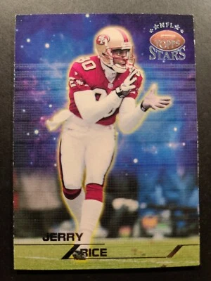 1998 Topps Stars Jerry Rice SF 49ers Silver Parallel #3552/3999  - Image 1 of 2