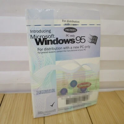 OEM Microsoft Windows 95 CD & Plus! USB Micron with Certificate of Authenticity - Image 1 of 4