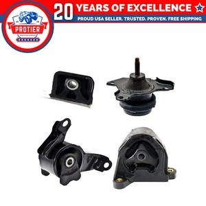 Fits 2003-2006 Honda Element 2.4L Engine Motor & Trans Mount w/Auto 4PCS : - Picture 1 of 2