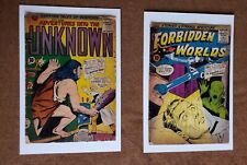 2-ACG Comics 1957 Forbidden Worlds & Adventure into the Unknown