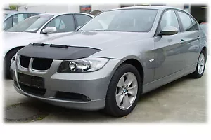 CAR HOOD BONNET BRA fit BMW 3 E90 2005-2008 NOSE FRONT END MASK BRA DE CAPOT - Imagen 1 de 4