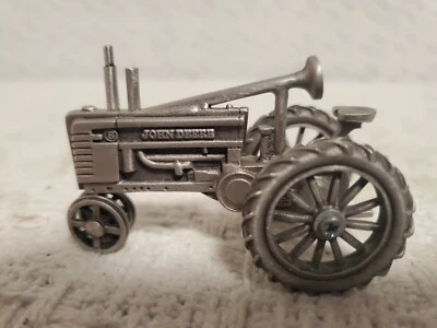 JOHN DEERE B TRACTOR PEWTER REPLICA SPEC CAST JDM-027 NIB - Image 1 of 4