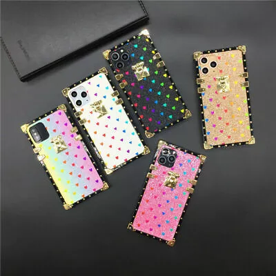 Love Glitter Cover Case For LG Stylo 6 7 Google Pixel 7 8 Revvl 6 Tecno Camon 17 - Image 1 of 4