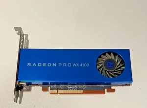 AMD Radeon Pro WX4100 / 4GB GDDR5 128-Bit / Video Grafikkarte Full Profile - Bild 1 von 7
