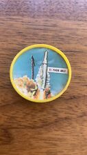 1964 Krun-Chee Space Magic Coin #17 Thor Able Rocket