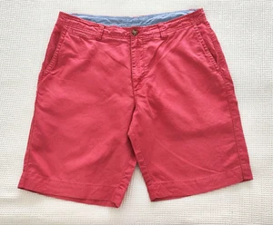 Salmon Casual Shorts GAZMAN Size 36 Linen Cotton Blend - Picture 1 of 4
