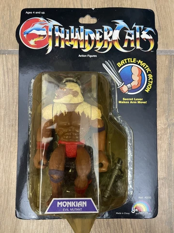 1985 Vintage ThunderCats MONKIAN Evil Mutant  LJN First Wave 🔥 Cover