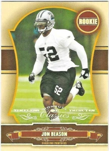 2007 Donruss Classics Timeless Tributes Silver #209 Jon Beason /50! *PWE* - Picture 1 of 2