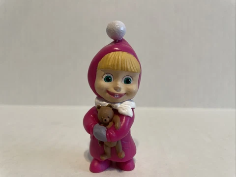 Masha And The Bear Masha Figure with Teddy Bear Toy 16 Cover