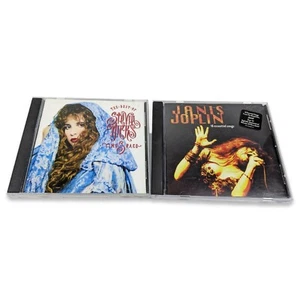 Stevie Nicks - Timespace: The Best of + Janis Joplin - 18 Essential Songs CD LOT - Picture 1 of 8