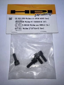 Neu HPI Racing M5x16mm Kappe HD Schraube mit Federscheibe (4 Stück) 15447 - Bild 1 von 2