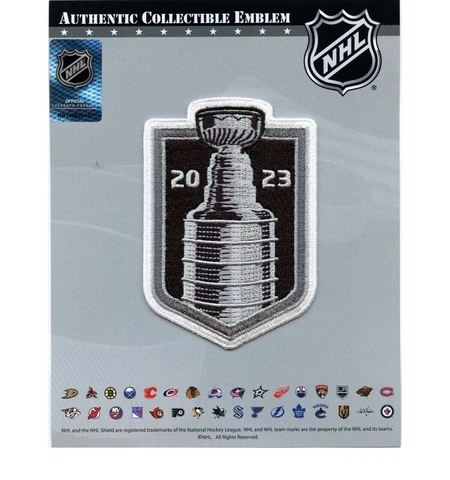 2023 NHL Stanley Cup Final Jersey Patch Florida Panthers Vegas Golden Knights Cover