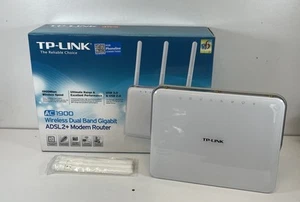 TP-Link Archer D9 AC1900 Modem Router Wireless Dual Band Gigabit ADSL2+ - Boxed - Picture 1 of 9