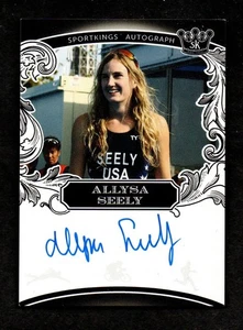 Autografo Sportkings Volume 1 2018 ALLYSA SEELY Campione Olimpico di Paratriathlon - Foto 1 di 2