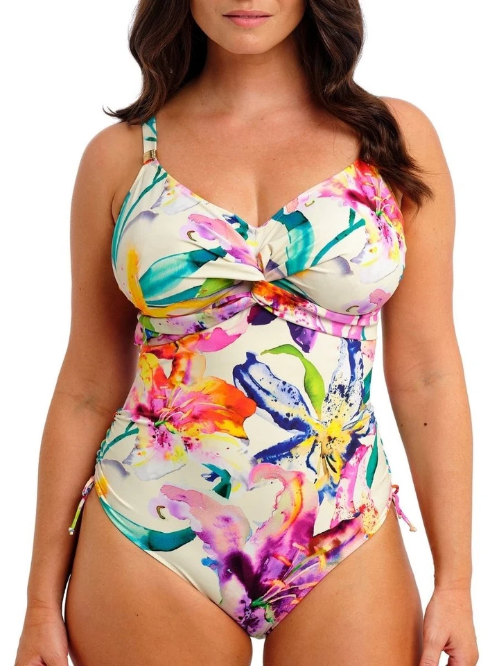 Fantasie Iguazu Falls Swimsuit Twist Front Adjustable Leg Underwired Swimwear - Image 1 of 1