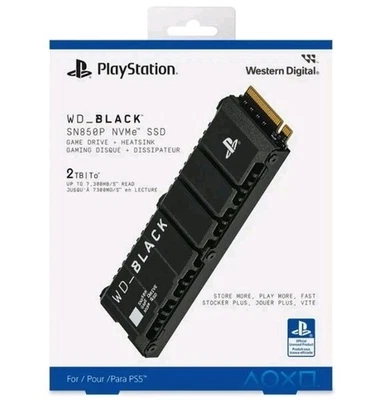 Playstation 5 ssd 2tb WD nero - Immagine 1 di 4