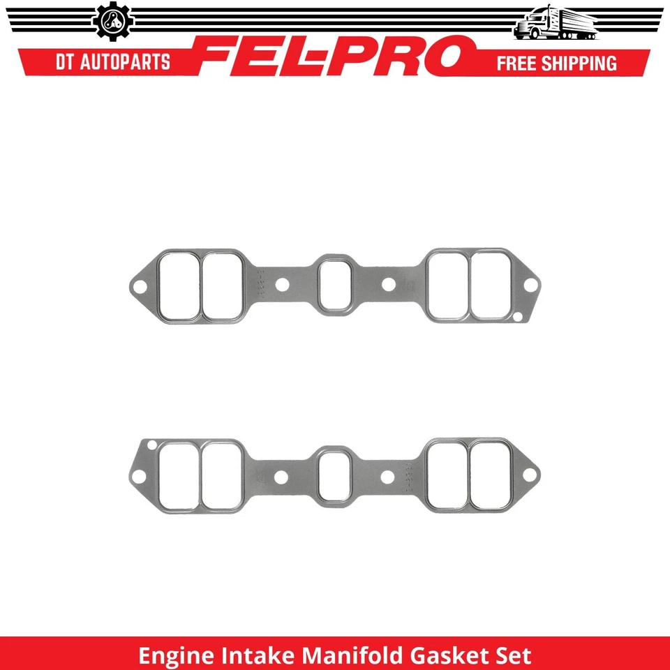 Juego de juntas de colector de admisión inferior Fel-Pro para Cadillac Fleetwood 1965-67 7,0 L Foto 1 de 1