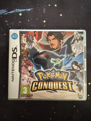 Pokemon Conquest Nintendo DS PAL Complete In Box - Image 1 of 4
