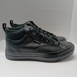 Converse Chuck Taylor All Star Malden Street Boot Shoes Mid Size 10 Black - Picture 1 of 8