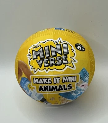¡Nuevo! Miniverse Make It Mini ANIMALES Serie 1 ~ CÁPSULA SELLADA Foto 1 de 2