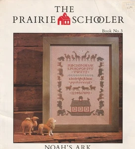The Prairie Schooler Book No. 3, Noah's Ark , Cross Stitch Pattern Leaflet - Picture 1 of 1