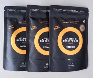 Vitamin C Superfoods Powder Tropeaka 3x 85gram Packs Berry Flavour - Picture 1 of 5