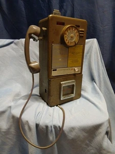 Telefono A Gettoni gettoniera vintage phone da cabina telefonica sip modernariat - Foto 1 di 10