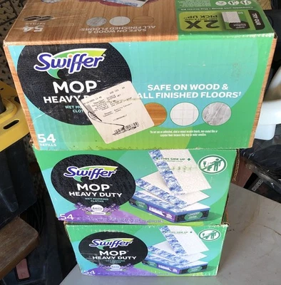 Swiffer Sweeper Heavy Duty Wet Cloths, Lavender, 54 Count - Image 1 of 4