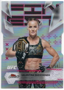 UFC - Topps Finest - Valentina Shevchenko - fustellato serializzato - 41/50 - #174 -M - Foto 1 di 2