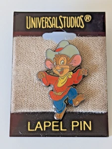 Universal Studios An American Tail Fievel Mousekewitz - Metal Lapel / Hat Pin - Picture 1 of 5
