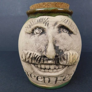 Booty Banks About Face Designs Glazed Stoneware Face Bank - Save for GREEN FEES - Picture 1 of 18