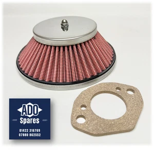 SU HS4 - 1,5" K&N Style Kegel Luftfilter - Edelstahl - 56-9320 - Bild 1 von 4