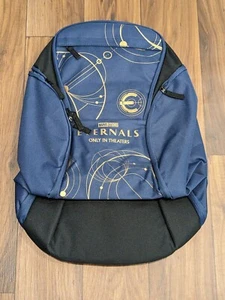 Disney Marvel Eternals Blau und Gold Rucksack Promo Neu Marvel Studios  - Bild 1 von 6