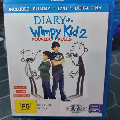 Diary Of A Wimpy Kid 2 Blu-ray Fast & Free Shipping AUS - Image 1 of 2