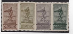 NETHERLANDS 1913 AGRICULTURAL EXHIBITION POSTER STAMPS - Picture 1 of 1