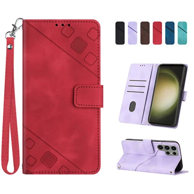 For Samsung Galaxy A54 A53 A52 A42 Magnetic Stand Leather Case Wallet Flip Cover - Image 1 of 4