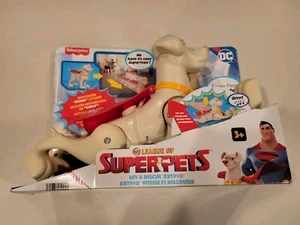 Fisher Price New DC League Of Superpets Rev And Rescue Krypto Electronic Toy NIB - Picture 1 of 12
