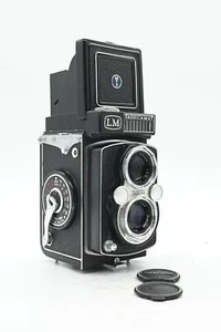 Yashica-Mat Twin Lens Camera 80mm f3.5 Yashinon 6x6 1-1/500 1958 TLR #994 - Picture 1 of 8