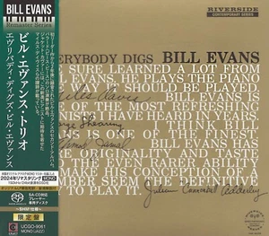 Everybody Digs BILL EVANS Audiophile Riverside Japan SHM SACD UCGO-9061 New - Picture 1 of 1